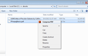 4dots Free PDF Compress screenshot 1