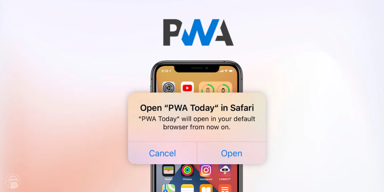  Apple has disabled Progressive Web Apps for EU users 'due to DMA compliance' image