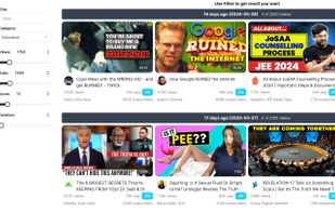 Outliers Youtube View Stats screenshot 1