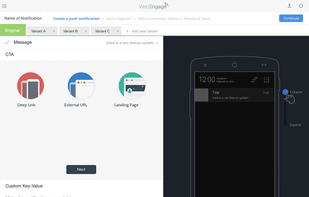 WebEngage screenshot 3