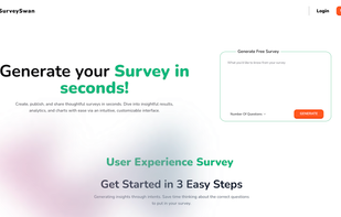 SurveySwan screenshot 1