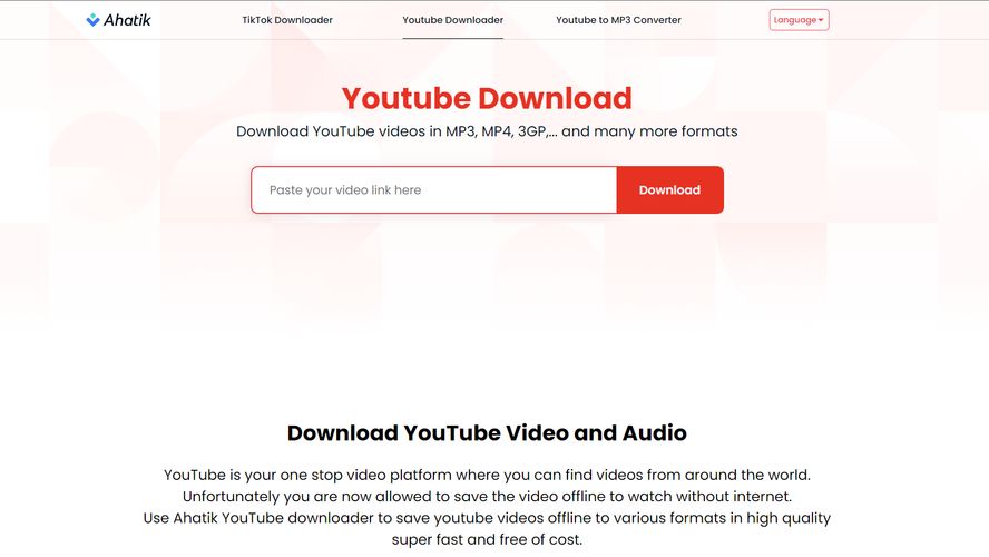 Ahatik downloader ahatik is an online free tiktok videos