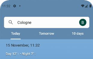 WeatherShortcut screenshot 1