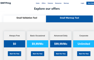 SMTPing screenshot 2