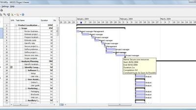 Microsoft Project Viewer for Windows