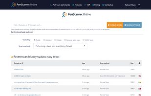 Portscanner online