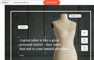 Create engaging websites with our no-code website builder.