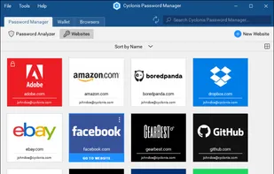 Cyclonis Password Manager screenshot 1