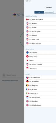 SwitchVPN screenshot 2
