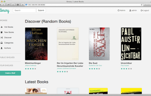 Calibre-Web screenshot 1