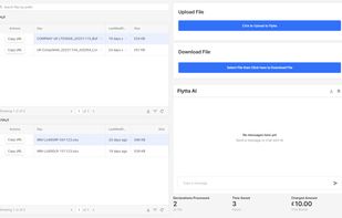 Dashboard screenshot
