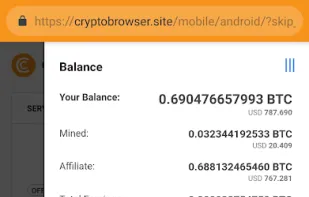 CryptoTab Browser screenshot 2