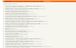 HN Explorer screenshot 1