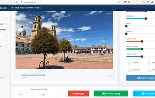 Image Online Editor screenshot 1