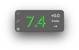 Owlet glucose widget screenshot 1