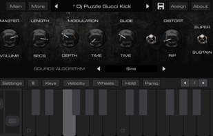 AudioKit Bass 808 Synth screenshot 2