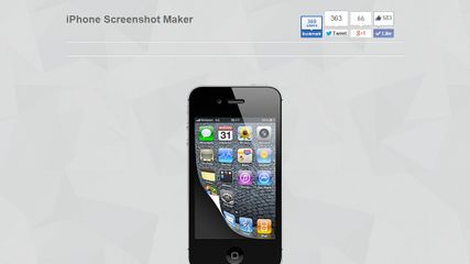iPhone Screenshot Maker screenshot 1