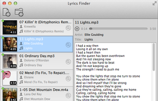 MediaHuman Lyrics Finder screenshot 1