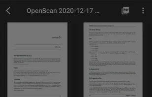 OpenScan screenshot 2