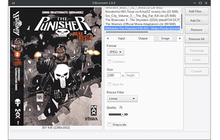 CBconvert screenshot 1