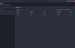 Wallet Info