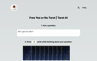 Yes/No Tarot AI screenshot 1