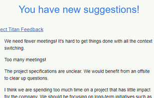 E-mail Notifications