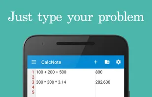 CalcNote screenshot 1