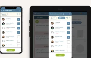 Attendance taking & registration management