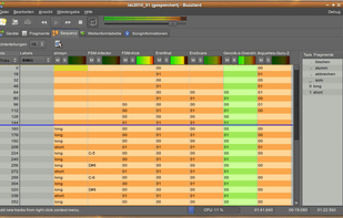 The Buzztrax Sequencer