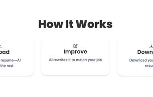 ResumeBurger screenshot 1