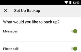 SMS Backup & Restore screenshot 2