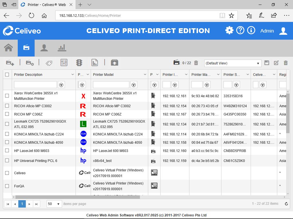 Deploy a Celiveo Shared Virtual Printer Package on a Print Server