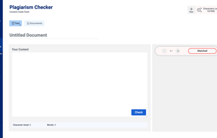Plagiarism Checker