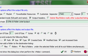 File & Folder Lister screenshot 1