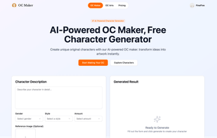 OC Maker App screenshot 1