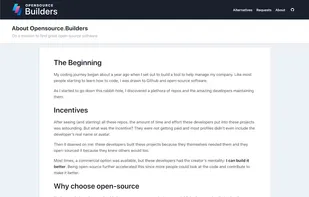 Opensource.Builders screenshot 2