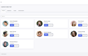Company Directory Page