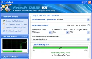 Fresh RAM screenshot 1