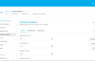 Cloudways screenshot 1