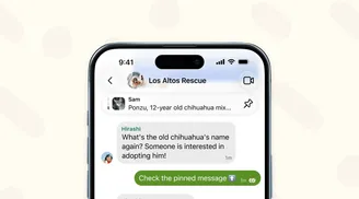 Signal now lets users pin messages in one-on-one and group chats, with time limits image
