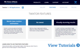 Twixtor screenshot 1
