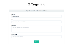 Terminal App screenshot 1