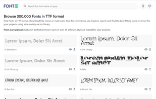 FONT Repo screenshot 1