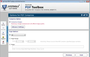 Choose PDF file option to Modify