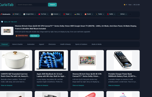 CurioTab screenshot 1