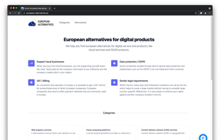 European Alternatives screenshot 1