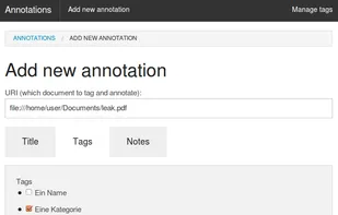 Open Semantic Search screenshot 2