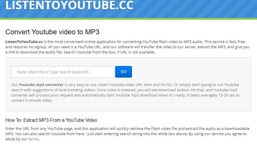 youtube to mp3 cc