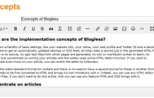 The Online Editor